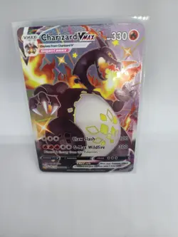 2021 Pokemon SWSH Shining Fates #SV107 Full Art Charizard VMAX - Image 2