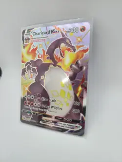 2021 Pokemon SWSH Shining Fates #SV107 Full Art Charizard VMAX - Image 3