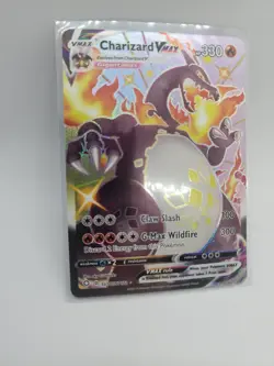 2021 Pokemon SWSH Shining Fates #SV107 Full Art Charizard VMAX - Image 4