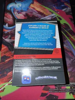 Pokemon TCG Scarlet And Violet Black Bolt Booster Box - 6 Packs NEW! SEALED! - Image 2
