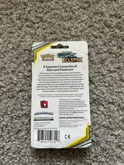 Pokemon TCG - Sun & Moon Cosmic Eclipse Single Booster Blister Pack (Terrakion) - Image 5