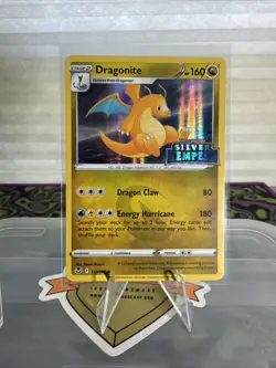 Pokemon TCG - Dragonite 131/195 Silver Tempest Stamped Promo - Image 1