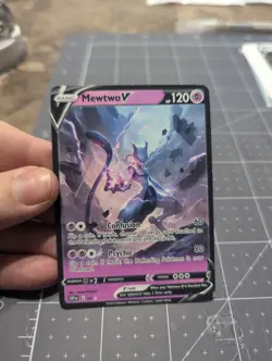 Mewtwo V Full Art Custom Pokemon Tcg - Image 5
