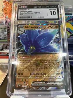 Pokemon TCG Glimmers Ex 123/197 CGC GEM MINT 10 - Image 1