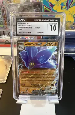 Pokemon TCG Glimmers Ex 123/197 CGC GEM MINT 10 - Image 2