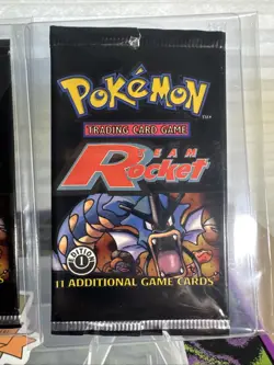 Empty Pokemon First Edition Team Rocket Set Booster Pack Art Only “Art Set” - 3 - Image 4