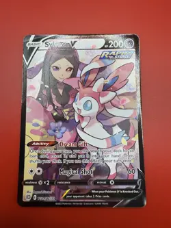 Pokemon TCG Sylveon V TG14/TG30 Brilliant Stars Trainer Gallery Holo NM - Image 3