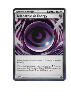 Telepathic Energy 088/088 - Holo Rare - Pokemon TCG: Perfect Order - English NM - Image 1