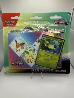 Pokemon Prismatic Evolutions Tech Sticker Collection *READ DESCRIPTION* - Image 3