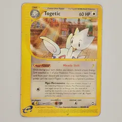Togetic Aquapolis E-Reader Pokemon 39/147 Regular Rare HP - Image 1