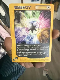 Pokemon Crystal Energy 146/147 Aquapolis Regular - Image 1