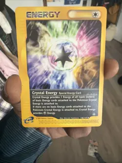 Pokemon Crystal Energy 146/147 Aquapolis Regular - Image 2