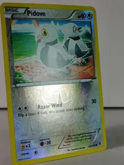 Pidove - Reverse Holo - BW Boundaries Crossed #123 - Pokemon -T - Image 2