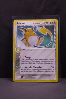 Raichu 15/110 Pokemon TCG Holon Phantoms Reverse Holo Rare - Image 3