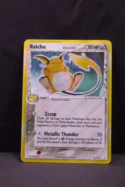 Raichu 15/110 Pokemon TCG Holon Phantoms Reverse Holo Rare - Image 4