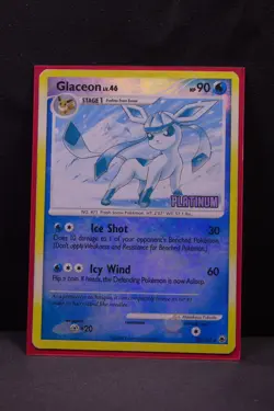 Glaceon 20/100 Pokemon TCG Majestic Dawn Reverse Holo Rare Stamped - Image 3