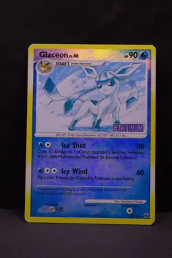 Glaceon 20/100 Pokemon TCG Majestic Dawn Reverse Holo Rare Stamped - Image 4