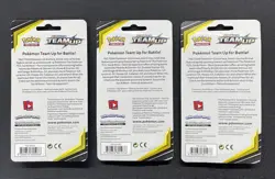 Pokemon Team Up Blister Packs - 2 Pikachu SM162 & 1 Mimikyu SM163 - Sealed - Image 5