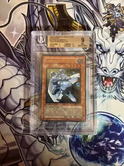 Yu-Gi-Oh! Elemental Hero Bubbleman CRV-EN014 Ultimate Rare 1st Ed BGS 9 (WNU) - Image 1