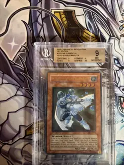 Yu-Gi-Oh! Elemental Hero Bubbleman CRV-EN014 Ultimate Rare 1st Ed BGS 9 (WNU) - Image 3