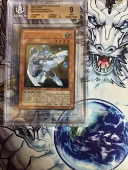 Yu-Gi-Oh! Elemental Hero Bubbleman CRV-EN014 Ultimate Rare 1st Ed BGS 9 (WNU) - Image 5