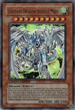 Stardust Dragon/Assault Mode - DPCT-EN003 - Ultra Rare - Limited Edition - Light - Image 1