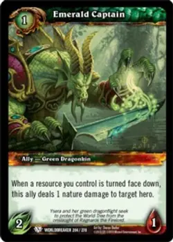 Emerald Captain - Worldbreaker - World of Warcraft TCG - Image 1