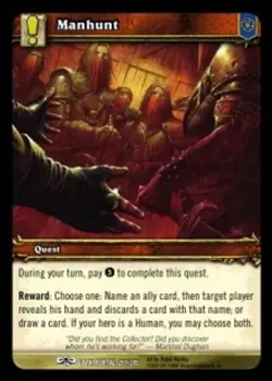 Manhunt - Through the Dark Portal - World of Warcraft TCG - Image 1