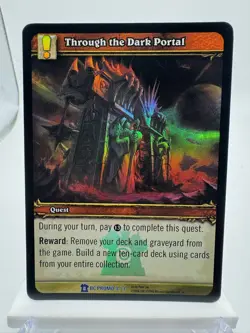 World of Warcraft TCG Foil Promo The Burning Crusade CE Through the Dark Portal - Image 1
