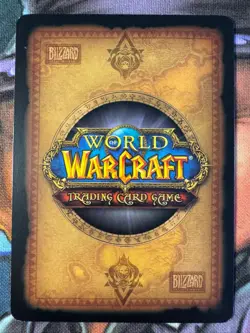 World of Warcraft TCG Promo Crafted 6/9 Nifflevar Bearded Axe - Image 2