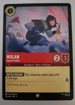 Disney Lorcana TCG - Fabled: Mulan (125/204) - Common - Near Mint - Image 1