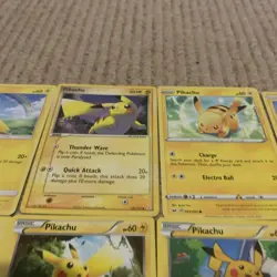 Pokemon 10 Card 2019 Pikachu Lot Good Conditions - Image 3
