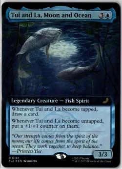 Tui and La, Moon and Ocean #0181 Extended Art (Foil) (TLE) Avatar - Image 1