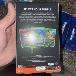 Lot Of x2 Bundle Teenage Mutant Ninja Turtles TMT MTG And x1 Commanders Deck New - Image 4