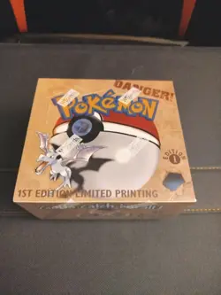 1999 Pokemon Fossil 1st Edition Booster Box - WOTC Factory Sealed (English) - Image 2