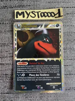 Carte Pokemon Demolosse 82/90 Prime HGSS Indomptable Francais Occasion - Image 1