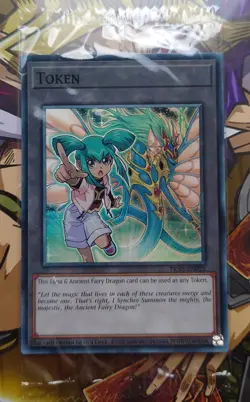 Luna & Ancient Fairy Dragon Token (SR) SEALED - TKN5-EN023 - Yu-Gi-Oh TCG - Image 1