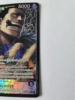 One Piece Crocodile ALT ART RARE Leader Holo OP14-079 5000 Seven Warlords. MINT. - Image 3