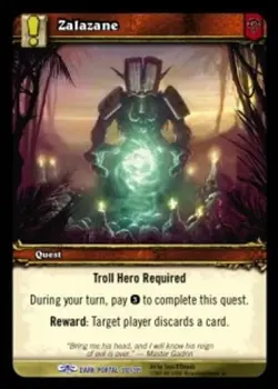 Zalazane - Through the Dark Portal - World of Warcraft TCG - Image 1