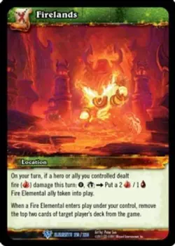 Firelands - War of the Elements - World of Warcraft TCG - Image 1