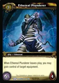 Ethereal Plunderer - Hunt For Illidan - World of Warcraft TCG - Image 1