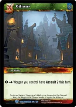 Gilneas - Worldbreaker - World of Warcraft TCG - Image 1