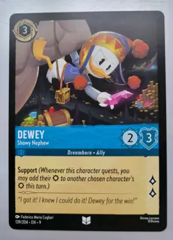 Disney Lorcana TCG - Fabled: Dewey (139/204) - Uncommon - Near Mint - Image 1