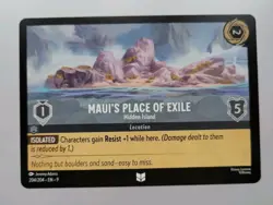 Disney Lorcana TCG - Fabled: Maui's Place Of Exile (204/204) - Uncommon - NM - Image 1