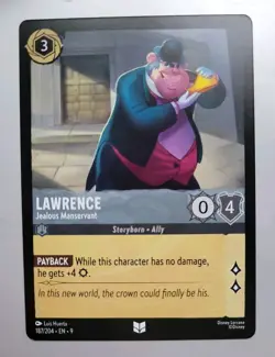 Disney Lorcana TCG - Fabled: Lawrence (187/204) - Uncommon - Near Mint - Image 1