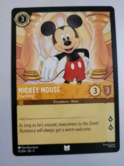 Disney Lorcana TCG - Fabled: Mickey Mouse (013/204) - Uncommon - Near Mint - Image 1