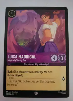 Disney Lorcana TCG - Fabled: Luisa Madrigal (058/204) - Common - Near Mint - Image 1