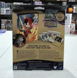 Disney Lorcana Fabled Collection Starter Set Tinker Bell Promo + 4 Packs Sealed - Image 3