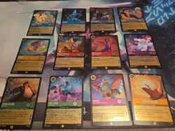 Complete Set Disney Lorcana Fabled Foil Set. 1x Full set in Foil. C/U/R/SR/L - Image 1