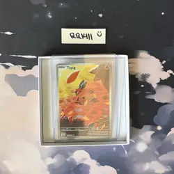 Tepig 096/086 White Flare Full Art Illustration Rare Pokemon Card NM/M - Image 1